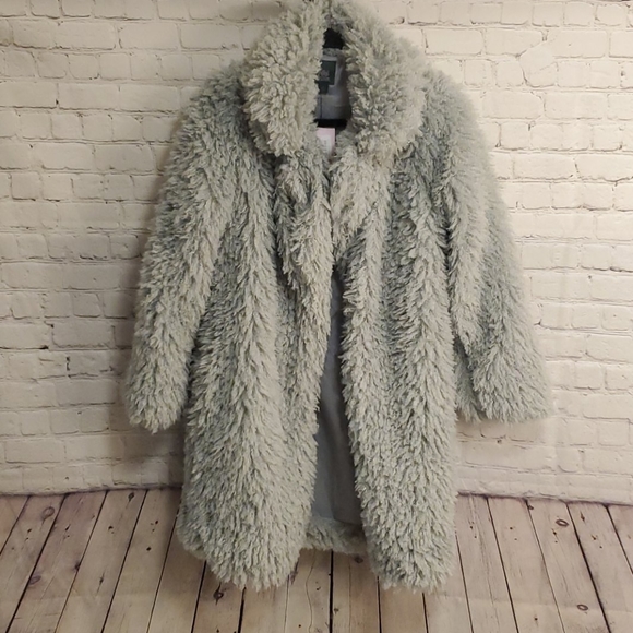 wild fable fuzzy jacket